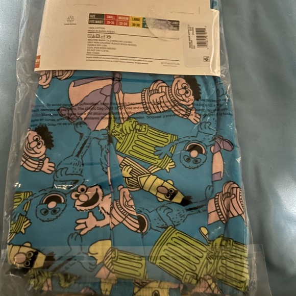 Men’s sleep pants sesame street unisex - Picture 2 of 3